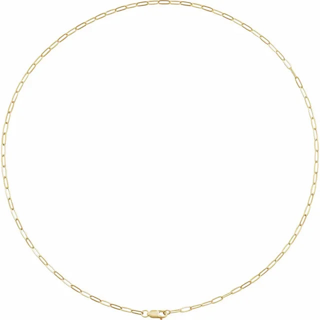 Paperclip Style Chain