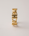 Back to Back Stirrup Eternity Ring