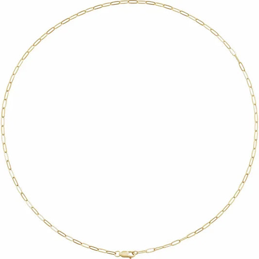 Paperclip Style Chain