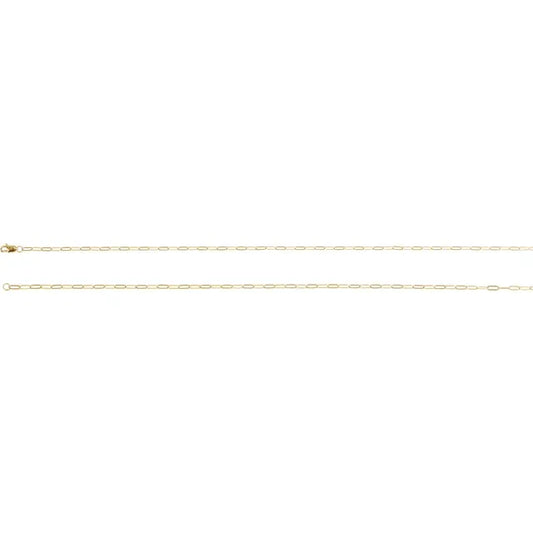 Paperclip Style Chain