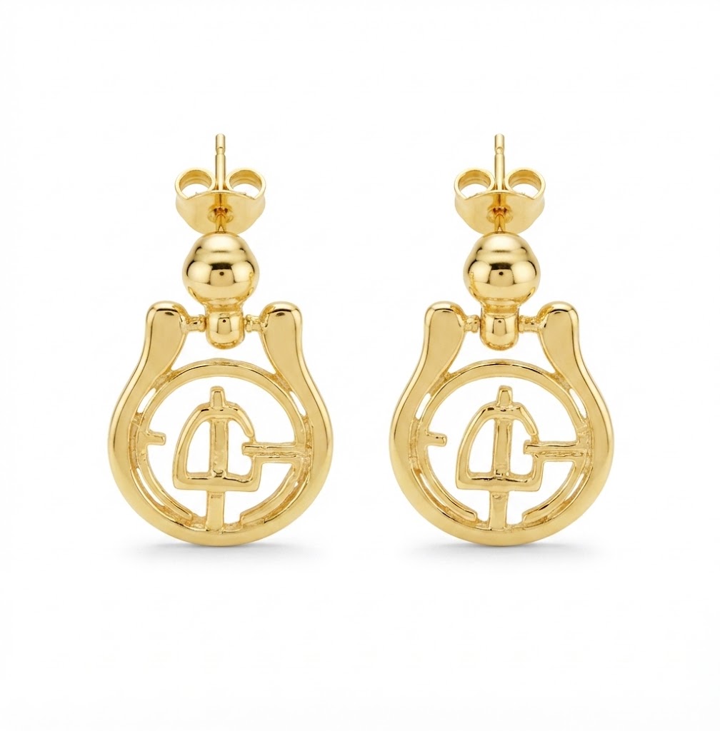 EJ Logo Earrings