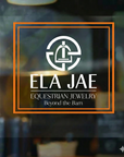 Ela Jae Window Decal- 8" x 8"