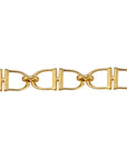 Back to Back Stirrup Bracelet