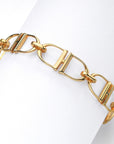 Back to Back Stirrup Bracelet