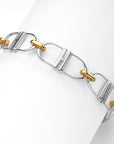 Back to Back Stirrup Bracelet