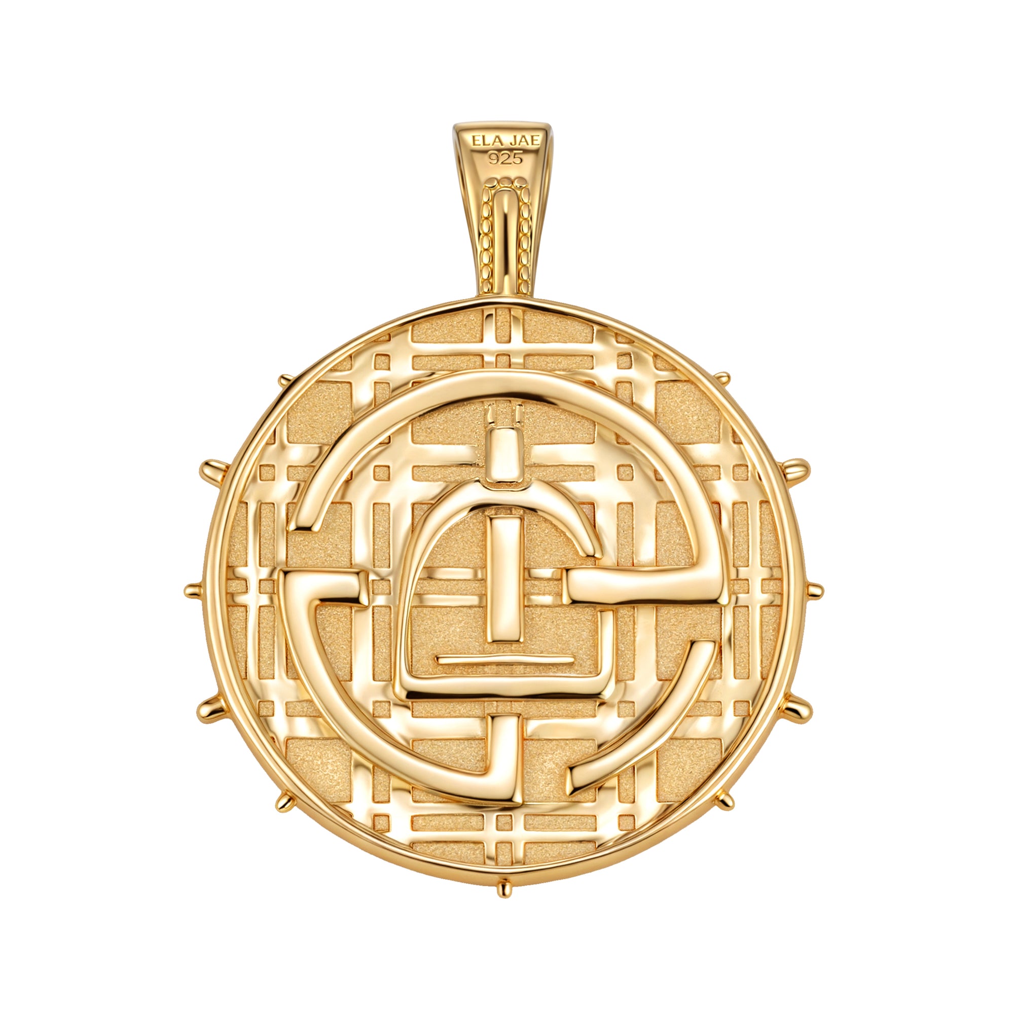 Plaid Buckle Amulet