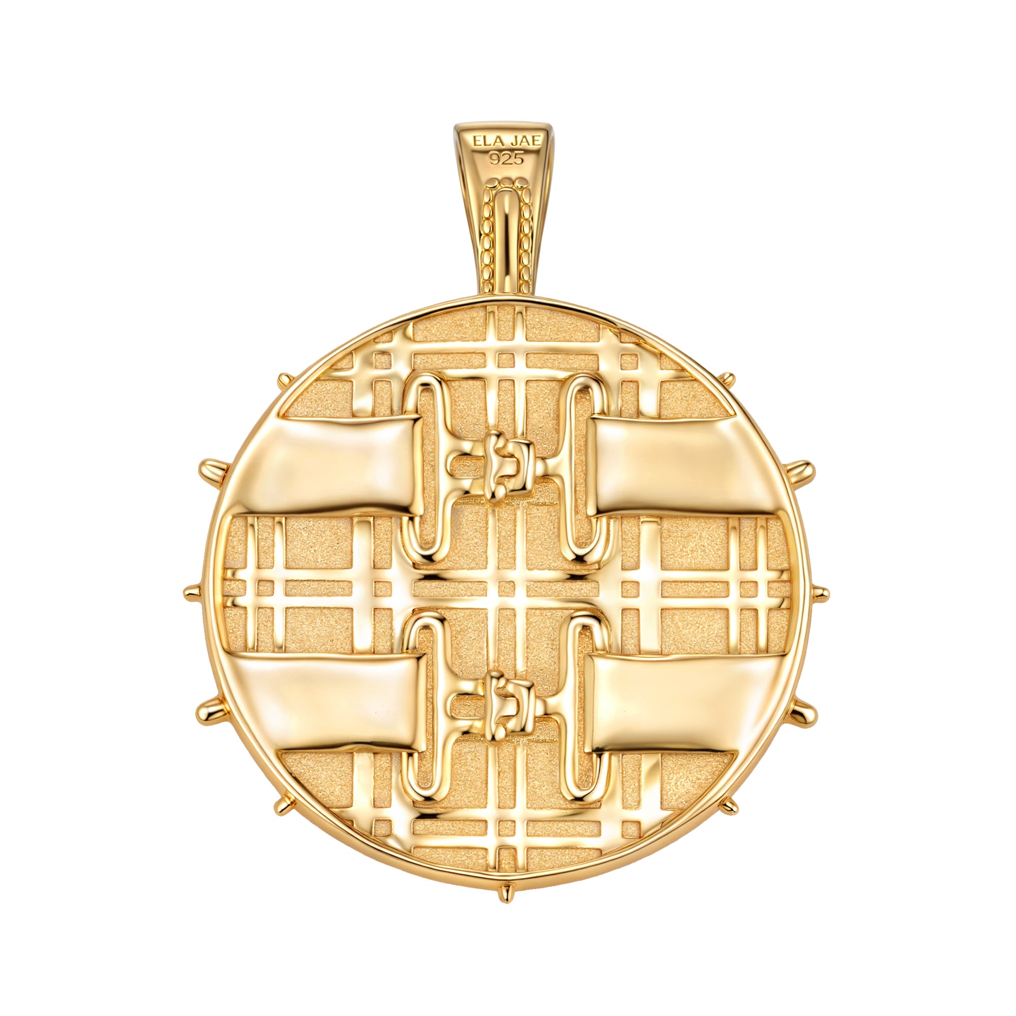 Plaid Buckle Amulet