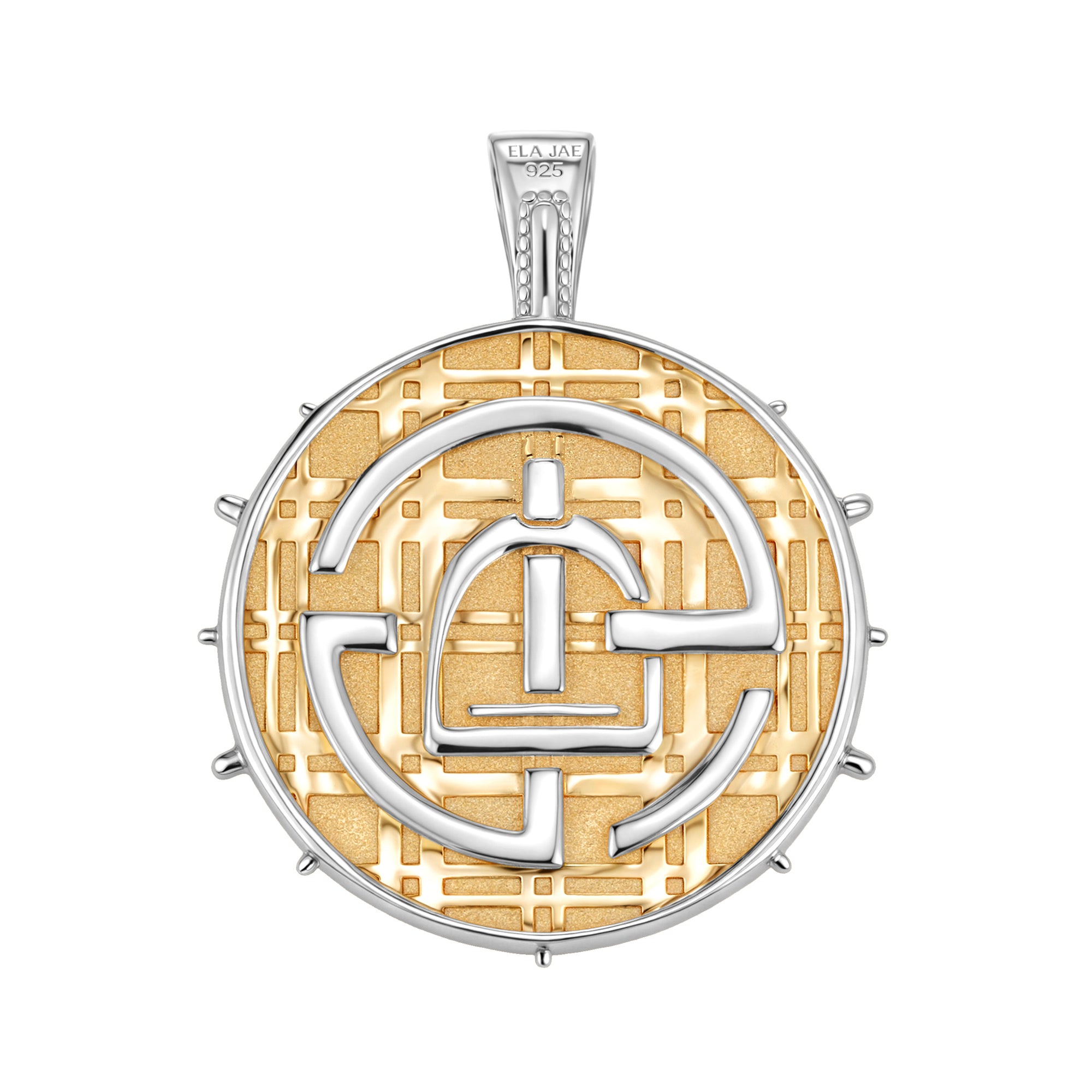 Plaid Buckle Amulet