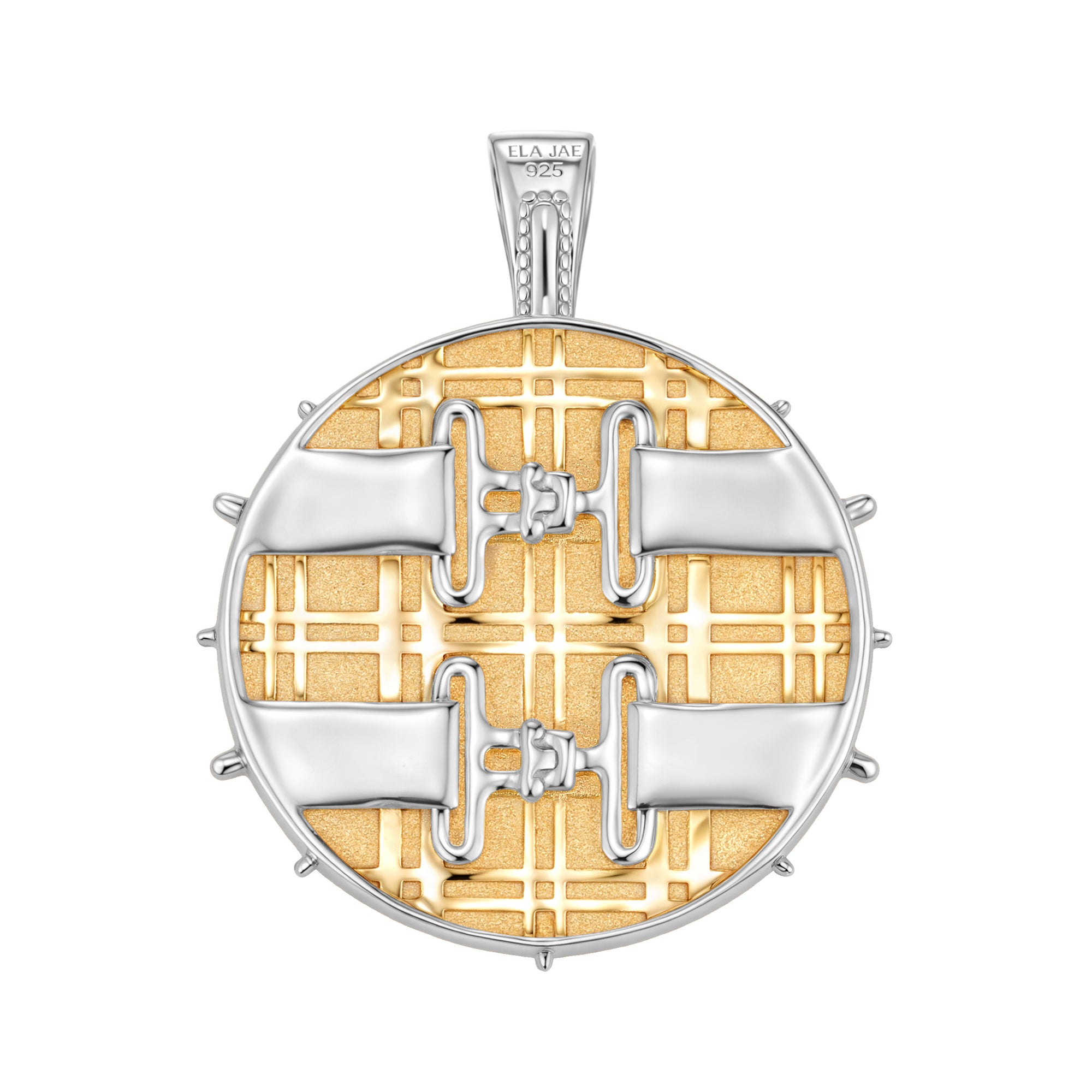 Plaid Buckle Amulet