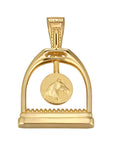 Stirrup Spinner Pendant